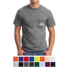 Gildan Ultra Cotton 100% Cotton T-Shirt With Pocket